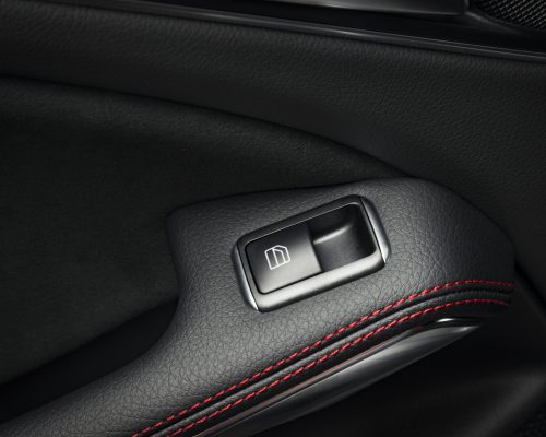 Window,Control,Button,On,The,Door,Console,,Black,Leather,Red